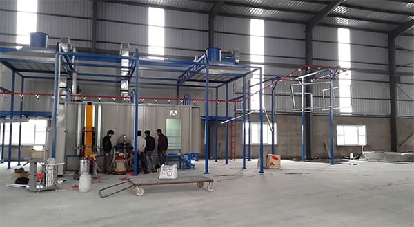 Vận Hành Dây Chuyền Sơn Tĩnh Điện Vận hành dây chuyền sơn tĩnh điện