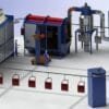 1 Số mẫu Dây chuyền sơn tĩnh điện tự động