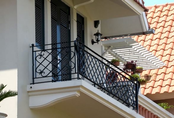 Sử dụng sơn tĩnh điện  trong xây dựng