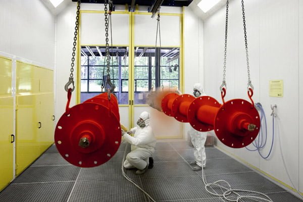 Sơn tĩnh điện ứng dụng trong ngành công nghiệp chế tạo máy móc