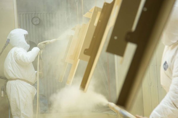 Quy trinh phun son tinh dien