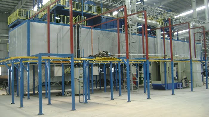 Một Số Điều Cần Lưu Ý Trước Khi Lắp Đặt Dây Chuyền Sơn Tĩnh Điện Day chuyen son tinh dien