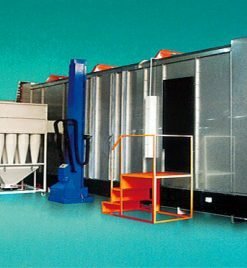 Buồng phun sơn tĩnh điện